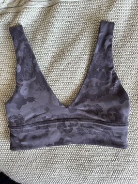 Lululemon Align V-Neck Bra Light Support, A/B Cup - Size 6